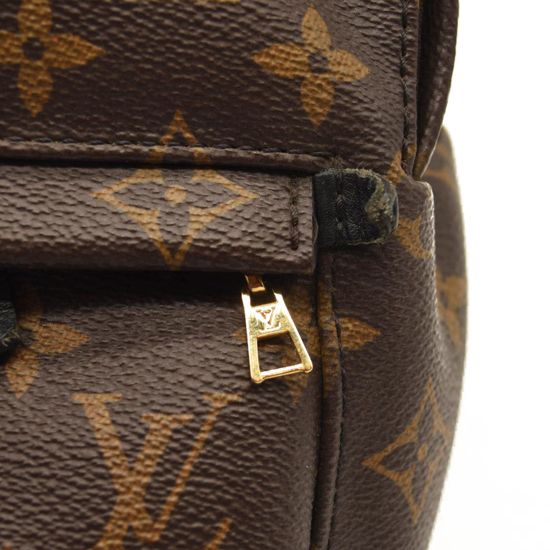 LOUIS VUITTON Monogram Palm Springs Backpack Mini