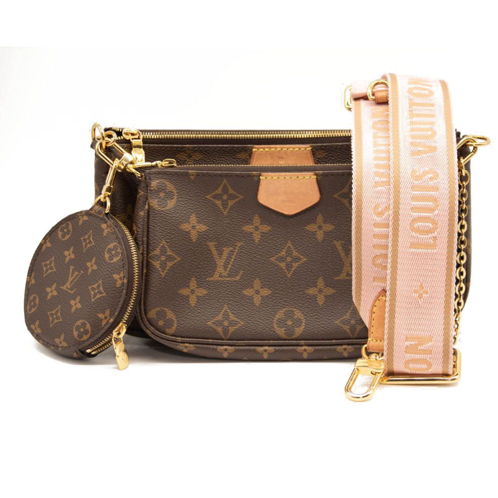 Louis Vuitton Monogram Multi Pochette Accessories Rose Clair