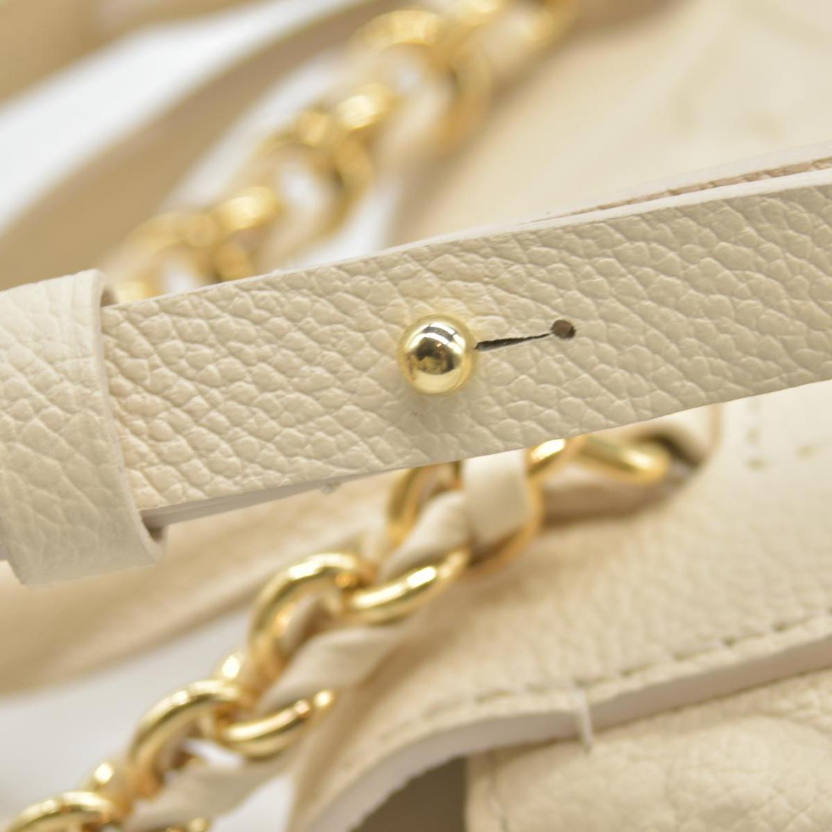 $3450 Louis Vuitton Empreinte Monogram Backup Backpack Cream