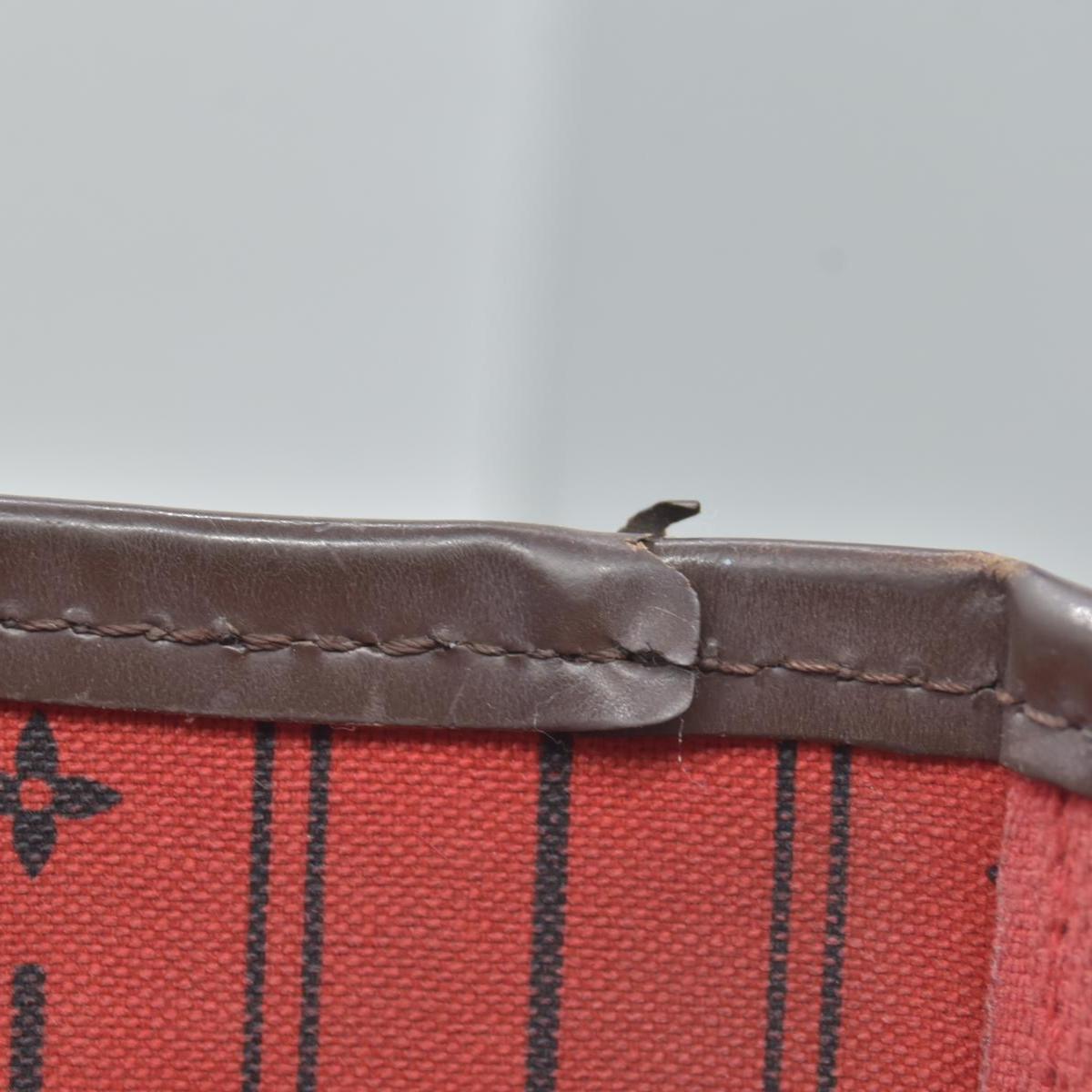 $2240 Louis Vuitton Damier Ebene Neo Neverfull GM Tote TJ4180 2010