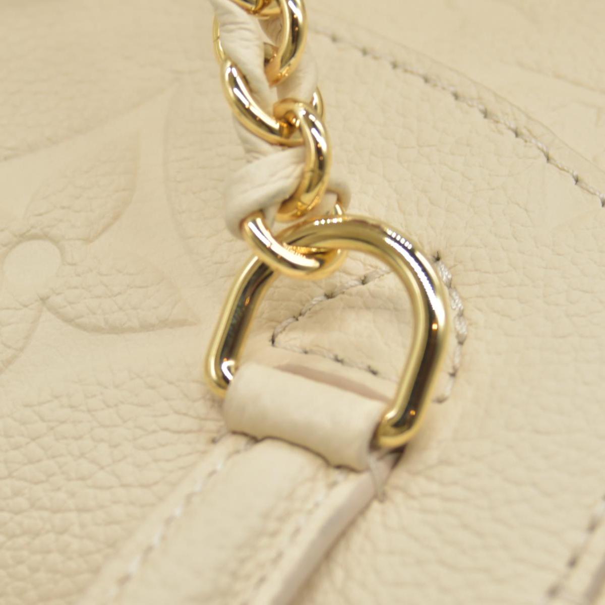 $3450 Louis Vuitton Empreinte Monogram Backup Backpack Cream