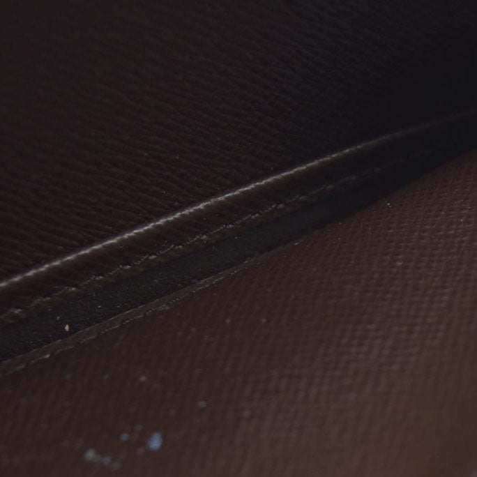 AUCTION $610 Louis Vuitton  Damier Ebene Porte Tresor Etui Papiers Wallet SP2077