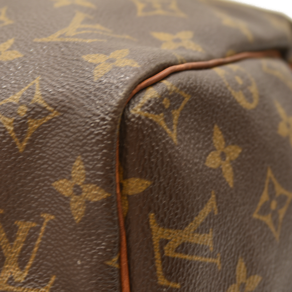 Louis Vuitton Monogram Speedy 30  M41108  Doctors Satchel Brown TH0042