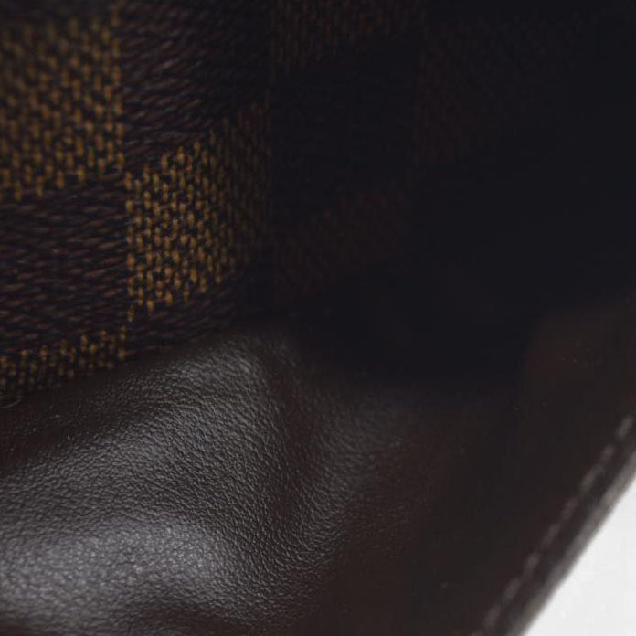 AUCTION $610 Louis Vuitton  Damier Ebene Porte Tresor Etui Papiers Wallet SP2077