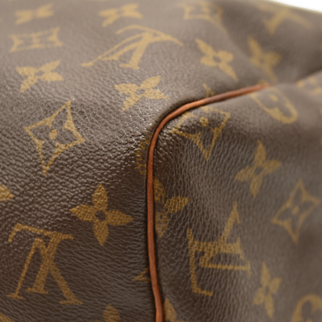 Louis Vuitton Monogram Speedy 30  M41108  Doctors Satchel Brown TH0042