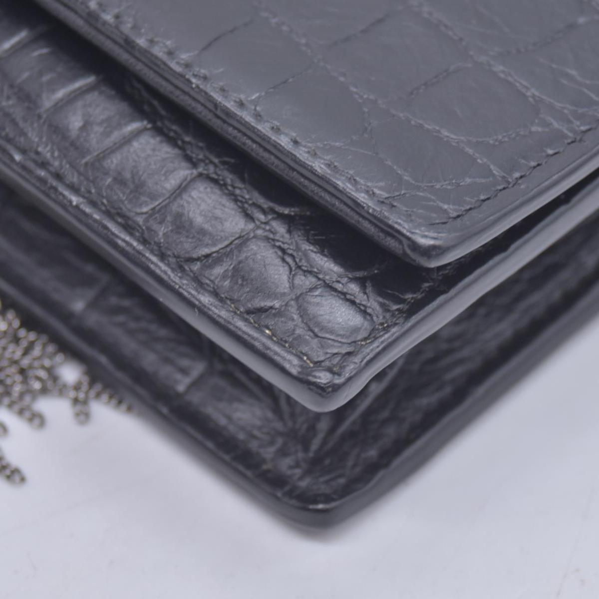 $3100 Saint Laurent Embossed Leather Kate CONSIGNMENT