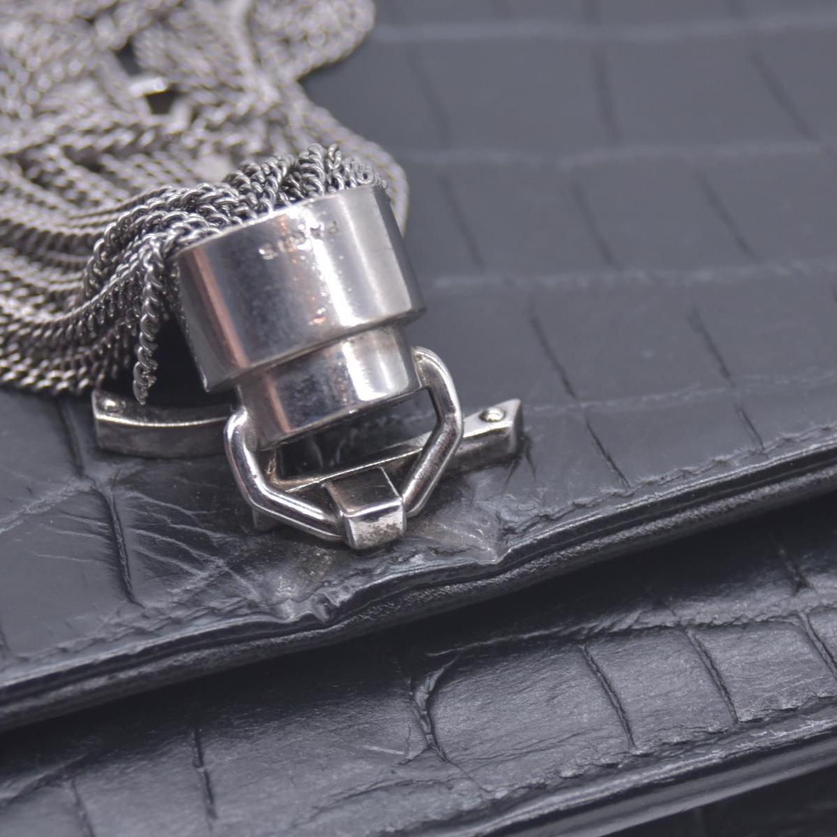 $3100 Saint Laurent Embossed Leather Kate CONSIGNMENT