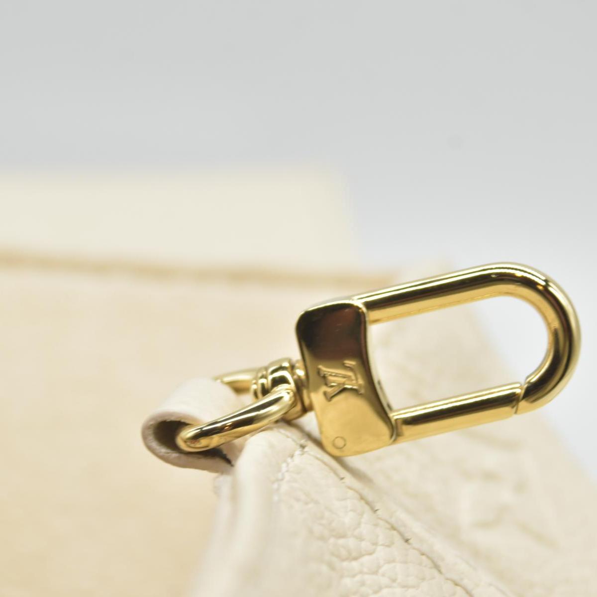 $3450 Louis Vuitton Empreinte Monogram Backup Backpack Cream