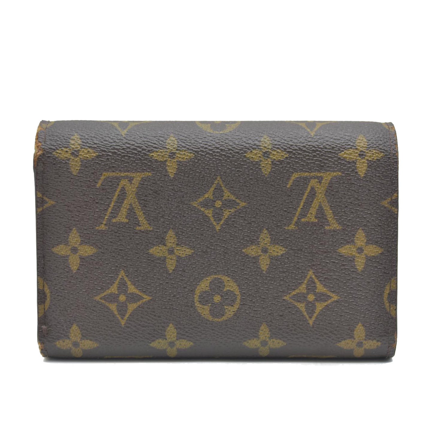 AUCTION $610 LOUIS VUITTON Monogram Alexandra Trifold Wallet CA0097