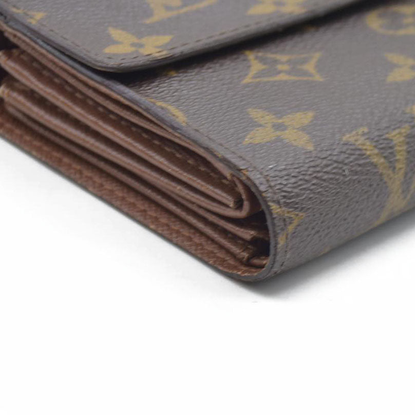 AUCTION $610 LOUIS VUITTON Monogram Alexandra Trifold Wallet CA0097