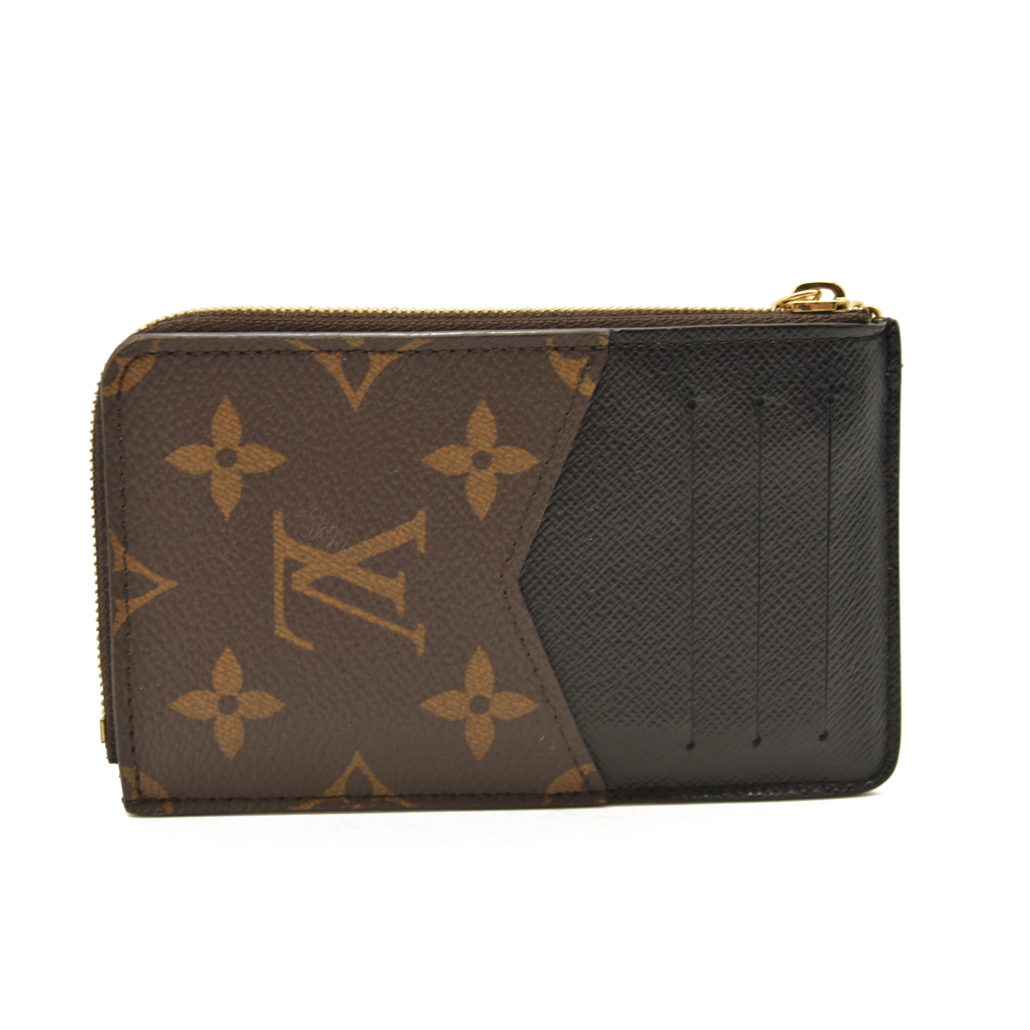 Louis Vuitton  Monogram Recto Verso Card Holder Black RFID