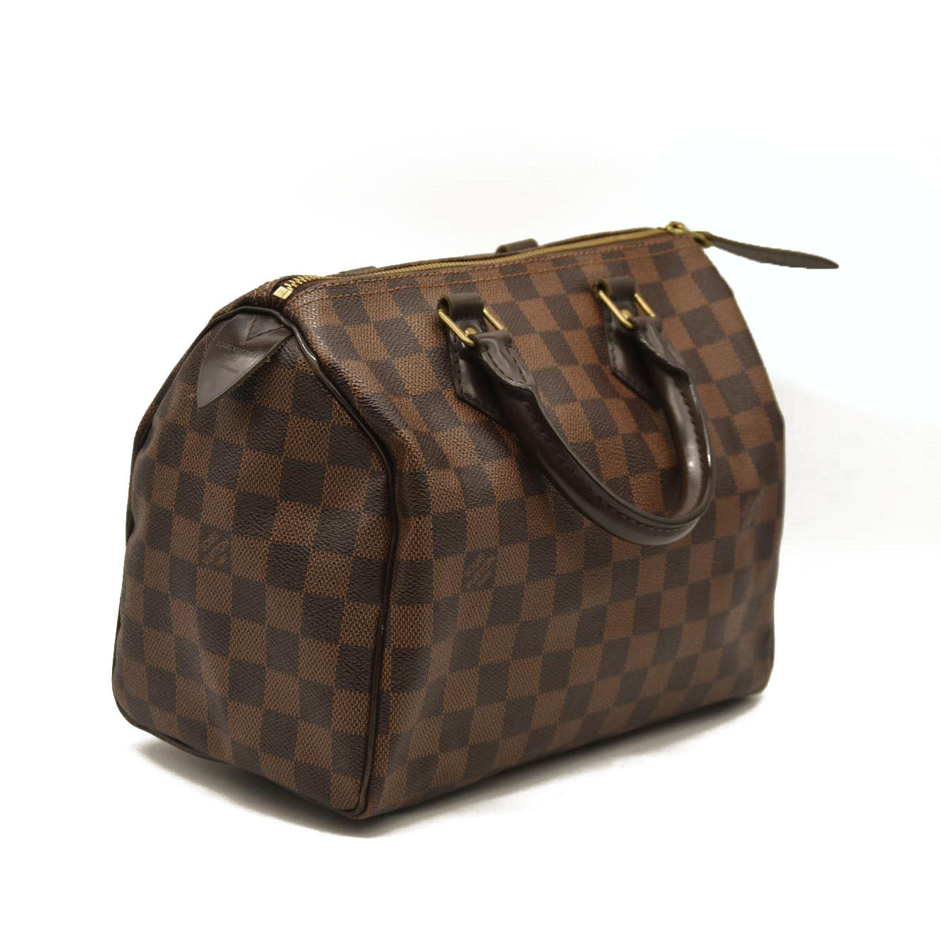 LOUIS VUITTON Damier Ebene Speedy 25 AA4177