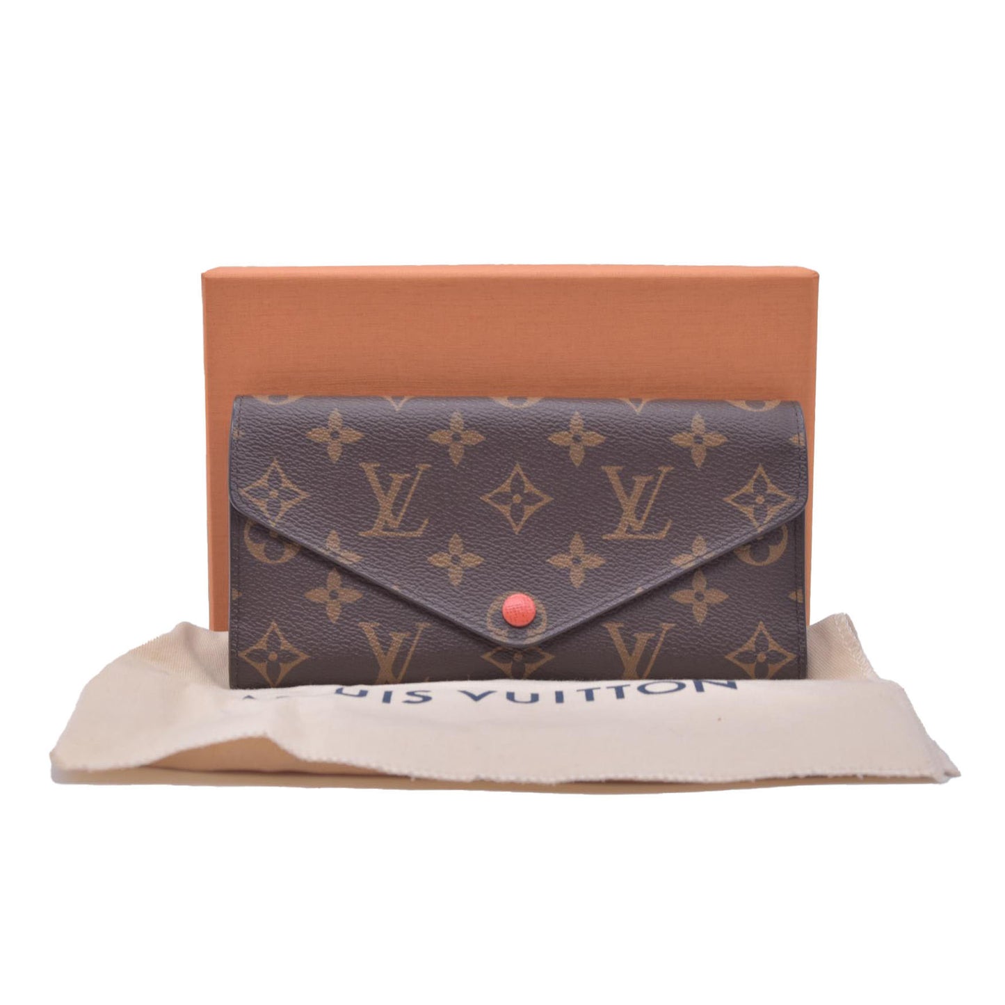 2014 Louis Vuitton Monogram Josephine Wallet Poppy TN3194 CONSIGNMENT