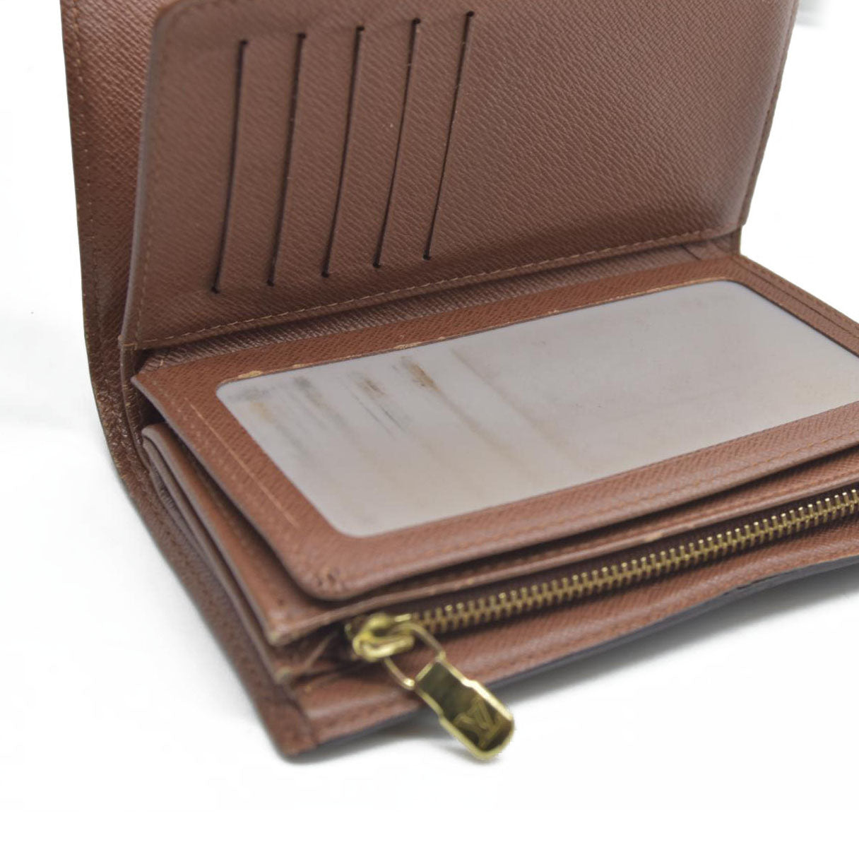 AUCTION $610 LOUIS VUITTON Monogram Alexandra Trifold Wallet CA0097