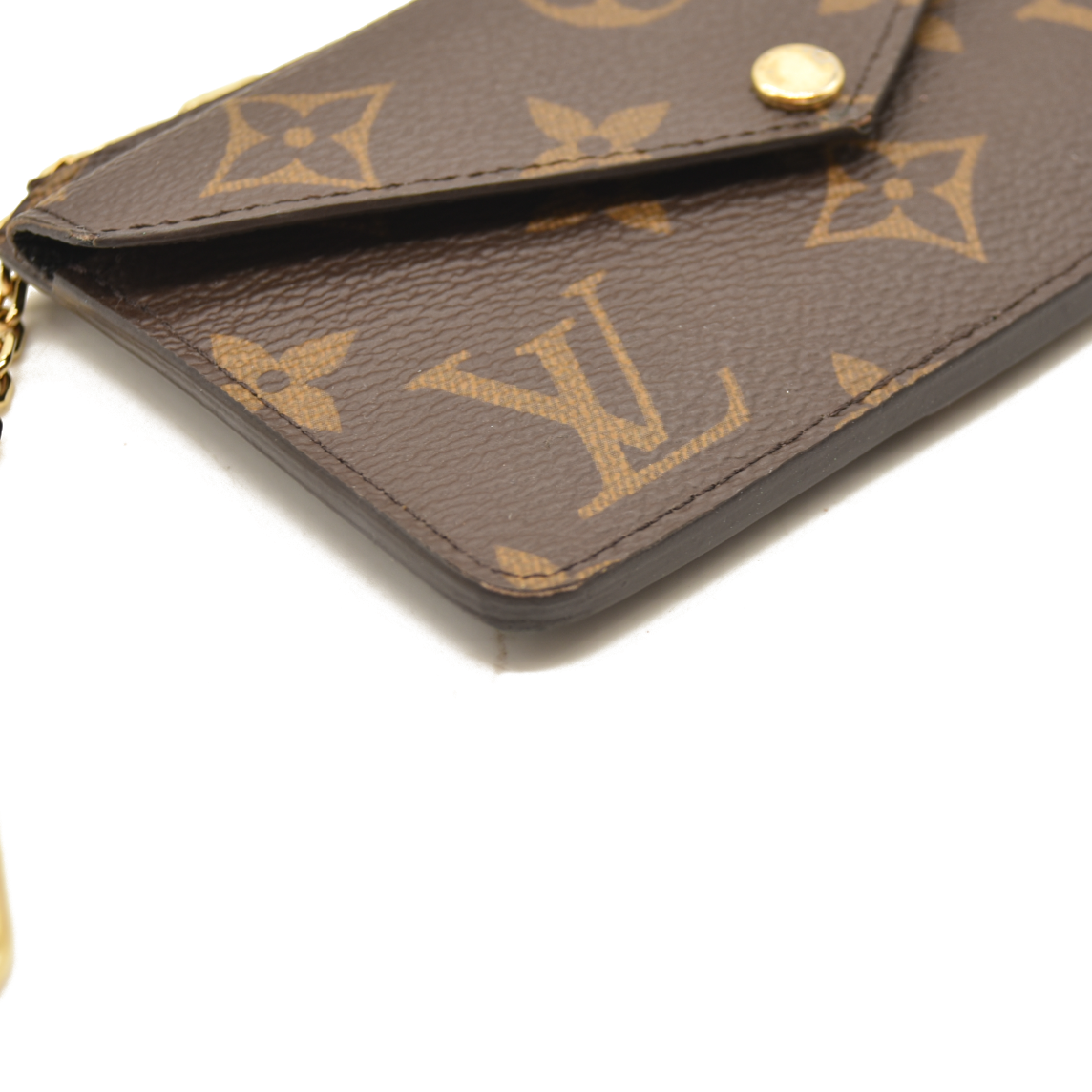 Louis Vuitton  Monogram Recto Verso Card Holder Black RFID