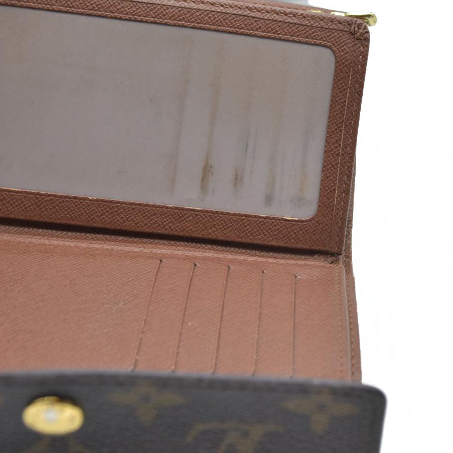 AUCTION $610 LOUIS VUITTON Monogram Alexandra Trifold Wallet CA0097