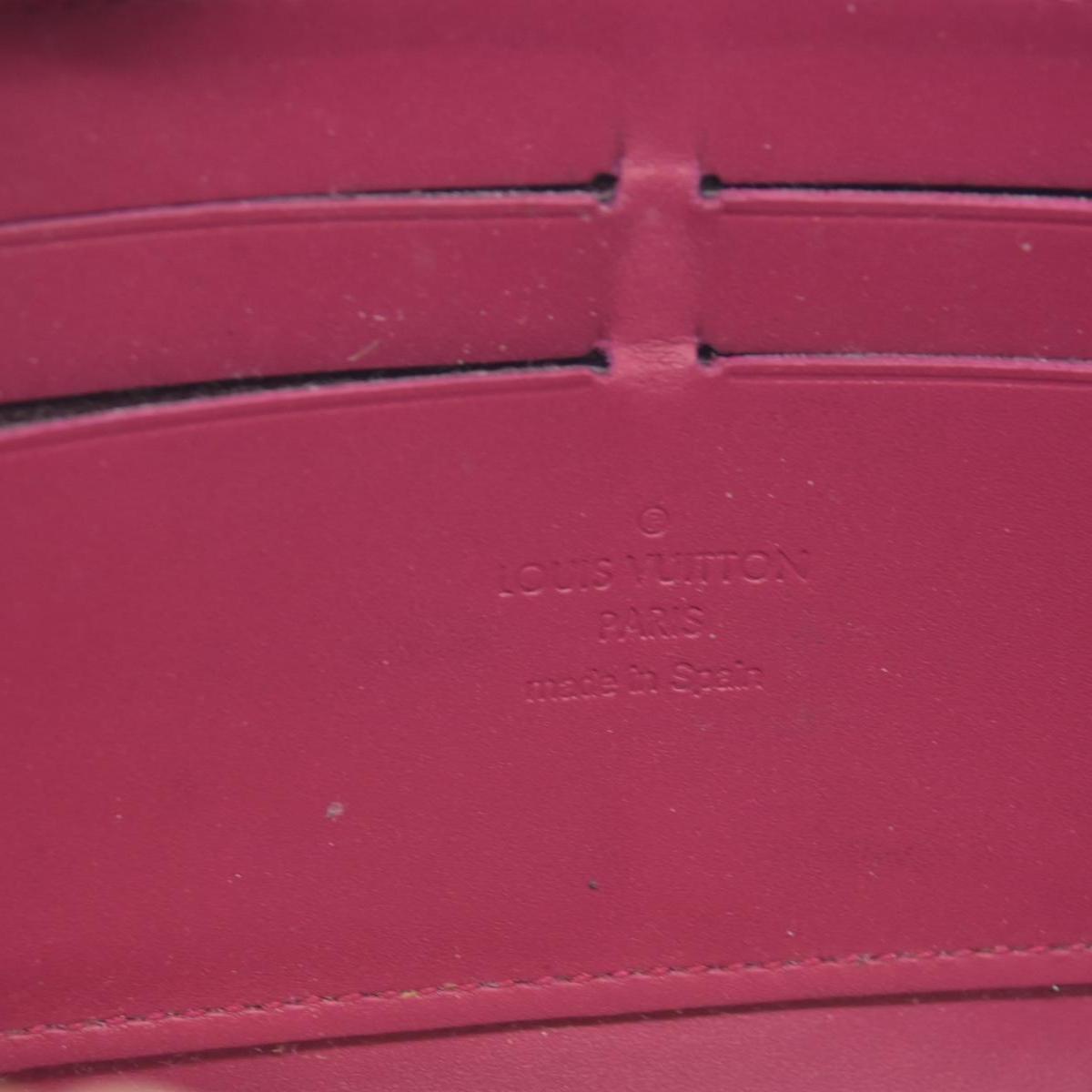 $1060 Louis Vuitton 2012 Vernis Patent Leather Zippy Wallet