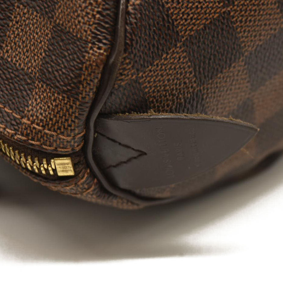 LOUIS VUITTON Damier Ebene Speedy 25 AA4177