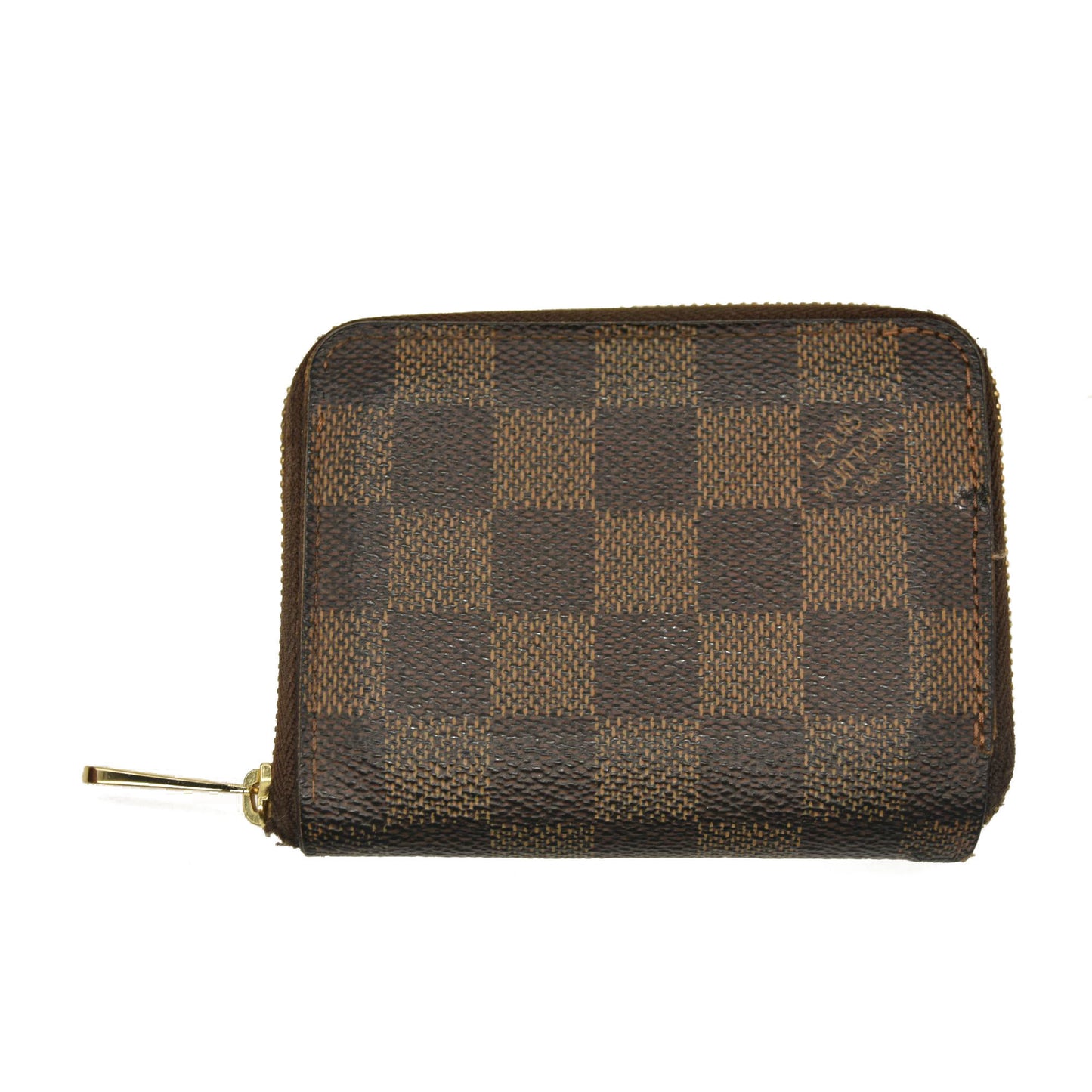 Louis Vuitton  Damier Ebene Zippy Coin Purse TH0066