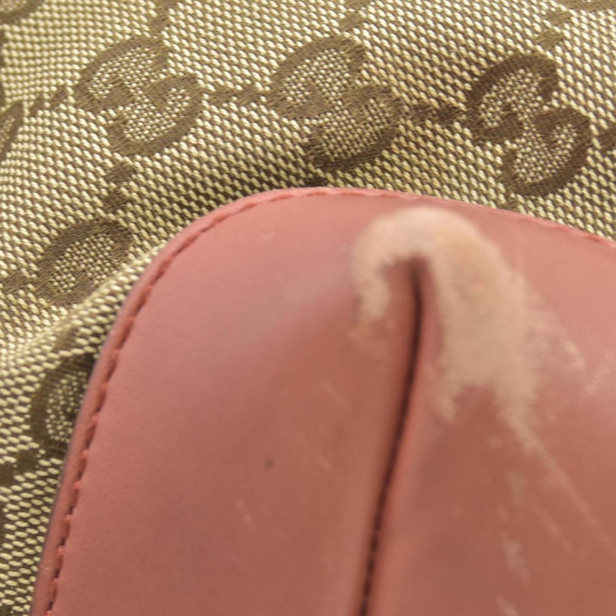 $1040 Gucci Monogram Medium Craft Tote Red