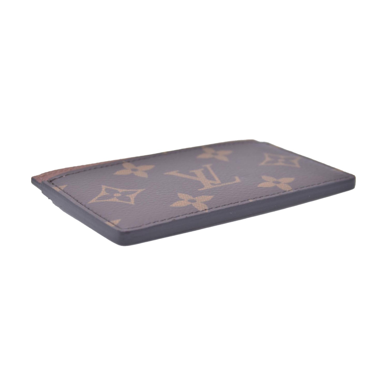 $295 Louis Vuitton Card Holder Monogram Reverse CONSIGNMENT