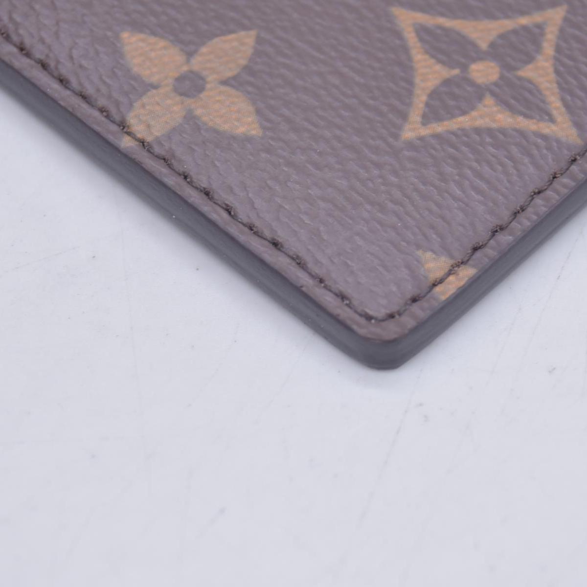 $295 Louis Vuitton Card Holder Monogram Reverse CONSIGNMENT