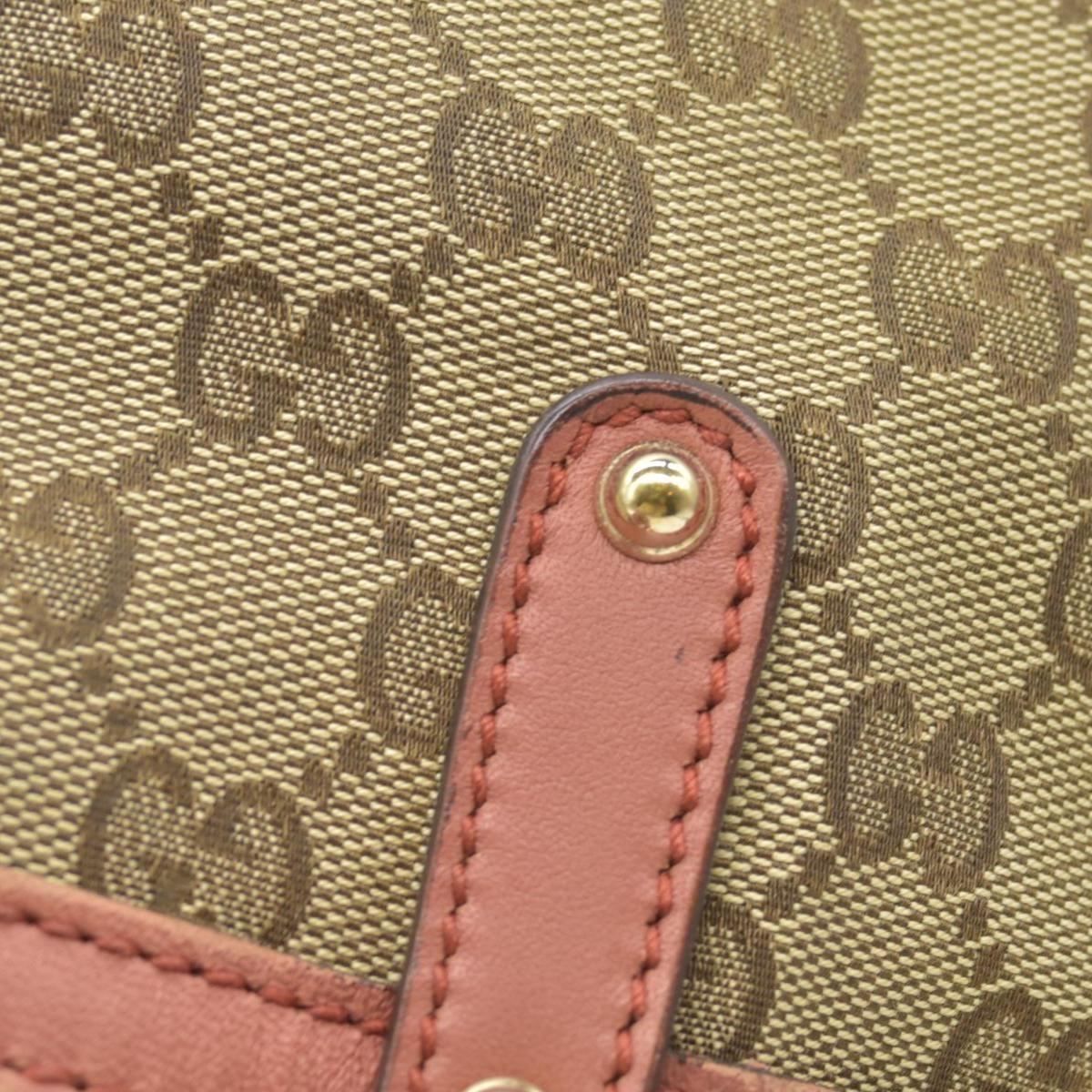 $1040 Gucci Monogram Medium Craft Tote Red
