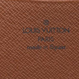 AUCTION $915 Louis Vuitton Monogram Porte Monnaie Zippy Long Wallet Brown CA1907