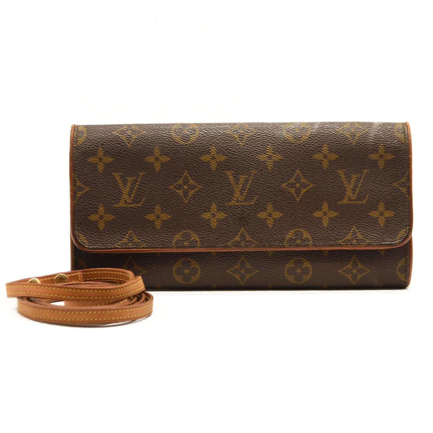 USED Louis Vuitton Monogram Pochette Twin GM