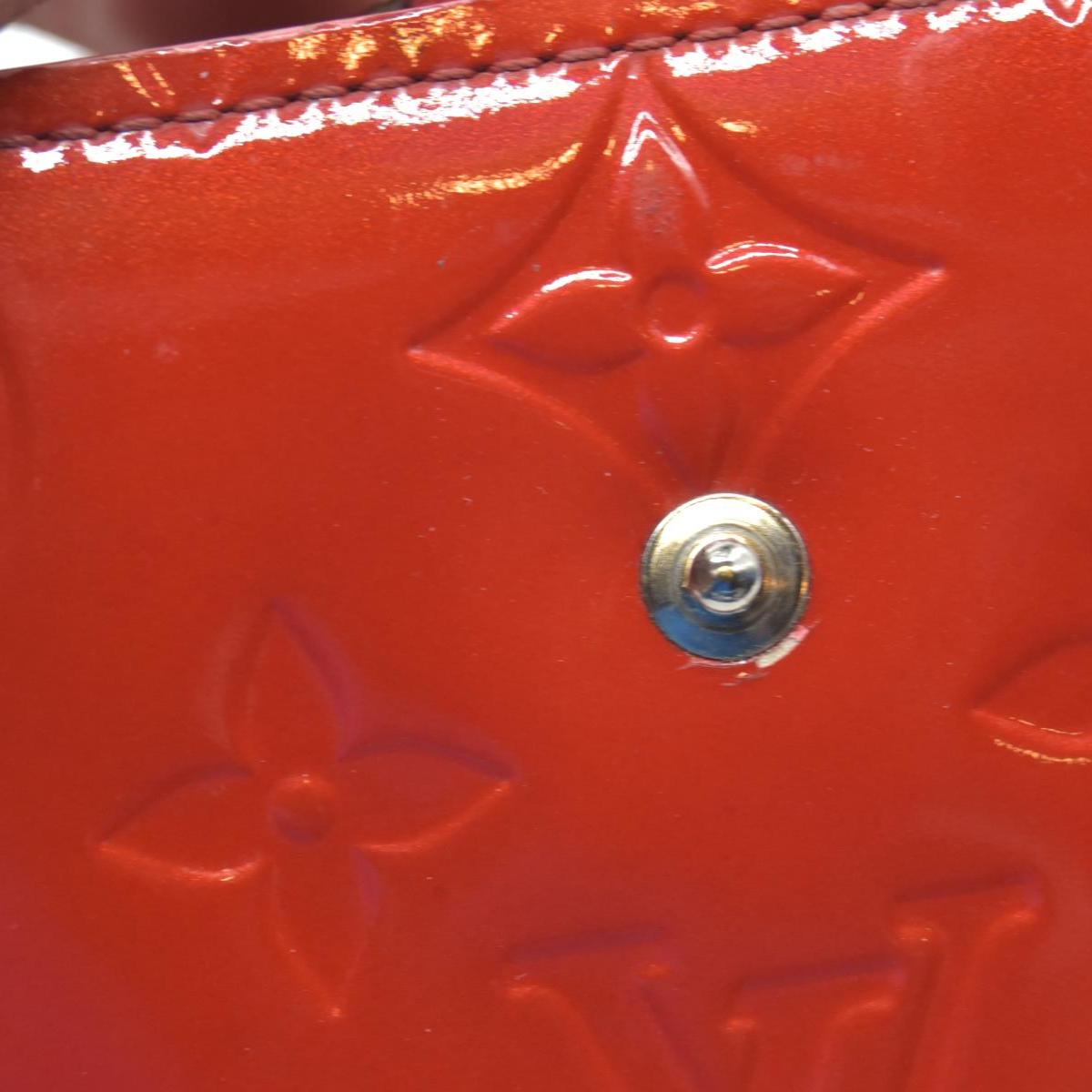 $935 Louis Vuitton 2005 Monogram Vernis French Kisslock Purse Wallet