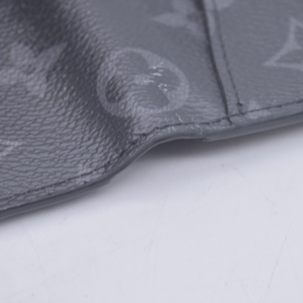 $455 2021 Louis Vuitton Monogram Eclipse Pocket Organizer TA1271 CONSIGNMENT