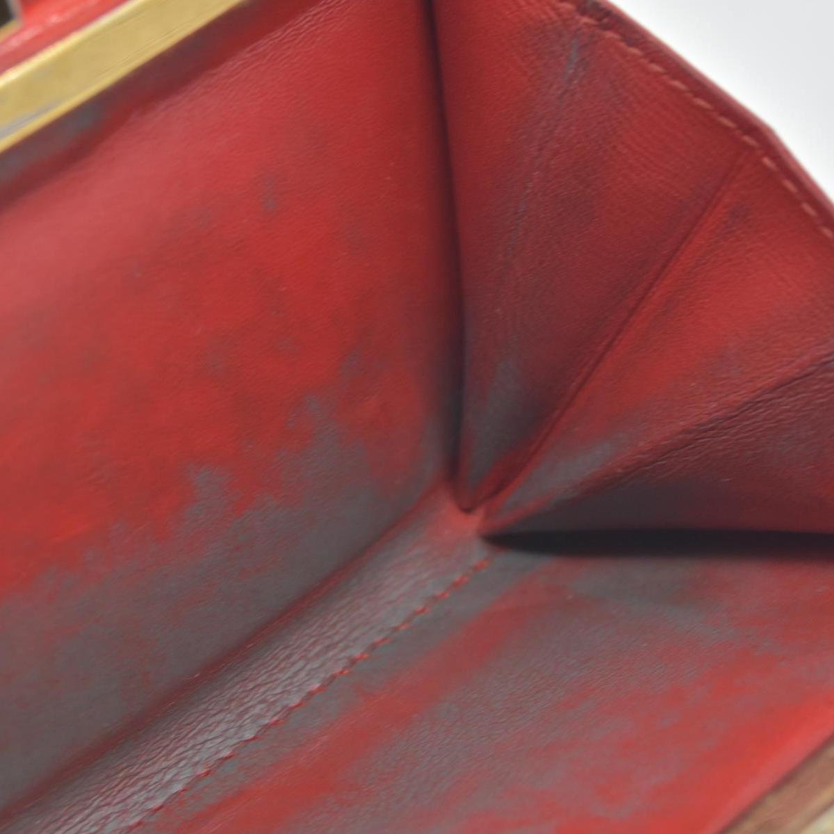 $935 Louis Vuitton 2005 Monogram Vernis French Kisslock Purse Wallet
