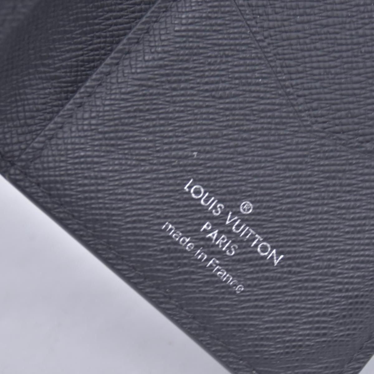 $455 2021 Louis Vuitton Monogram Eclipse Pocket Organizer TA1271 CONSIGNMENT