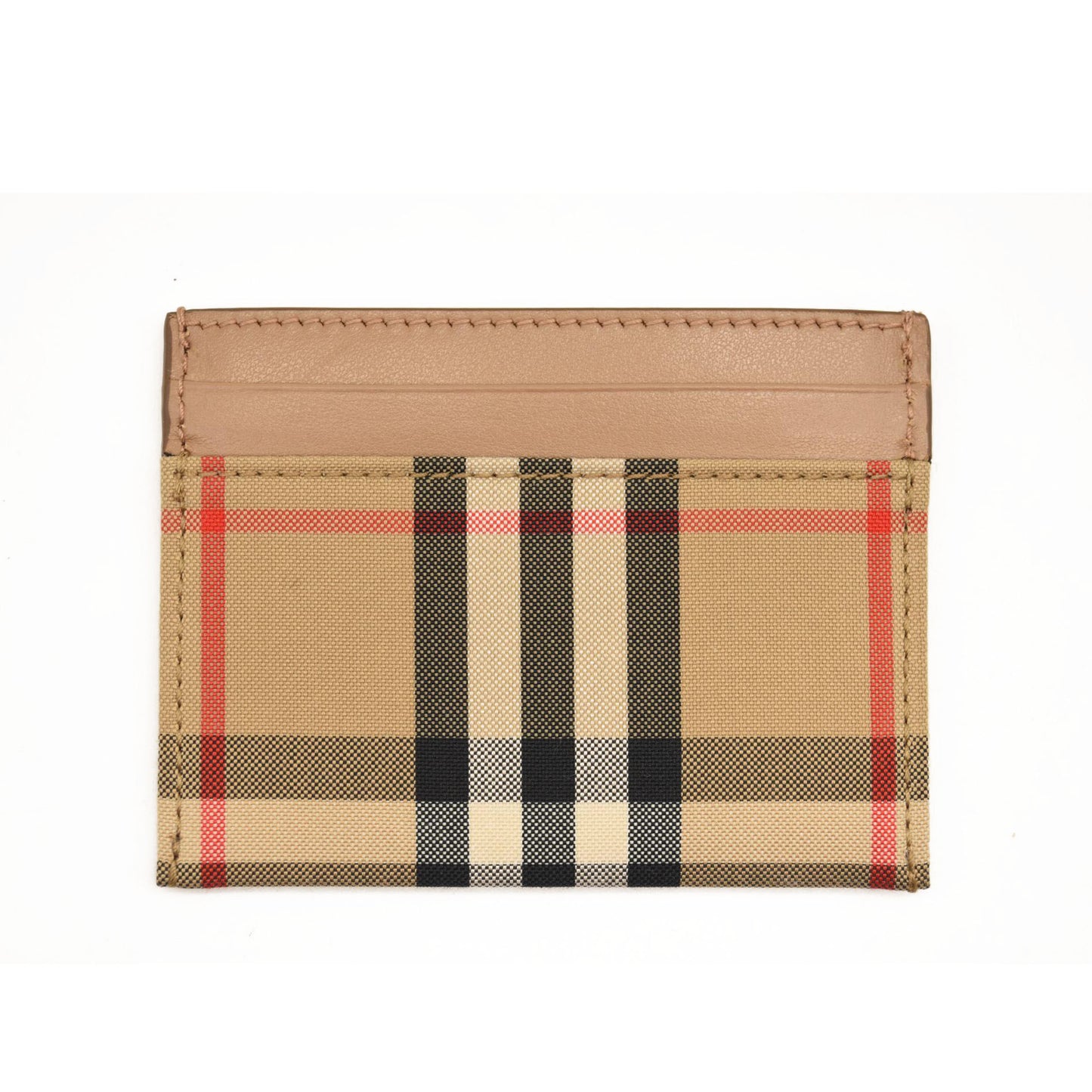 Burberry Check Card Case Archive Beige