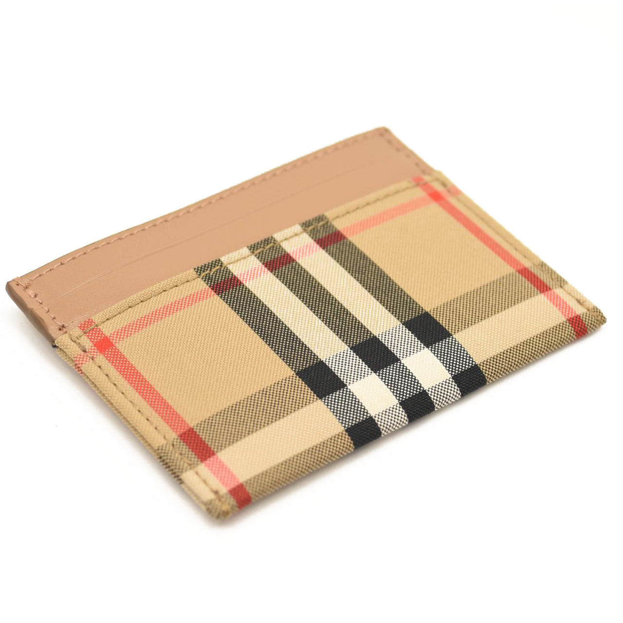 Burberry Check Card Case Archive Beige