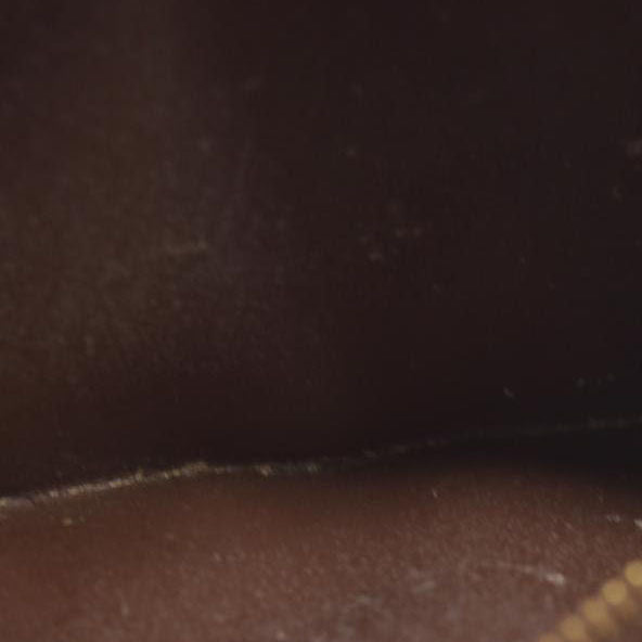 AUCTION $915 Louis Vuitton Monogram Porte Monnaie Zippy Long Wallet Brown CA0958