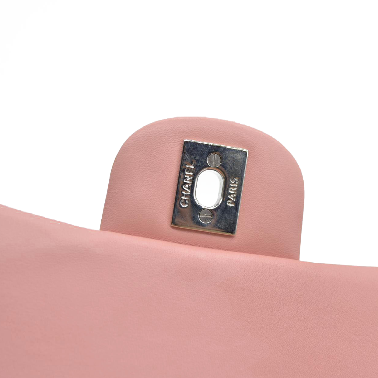 $5200 Chanel Mini Square Flap Bag Orange 2013