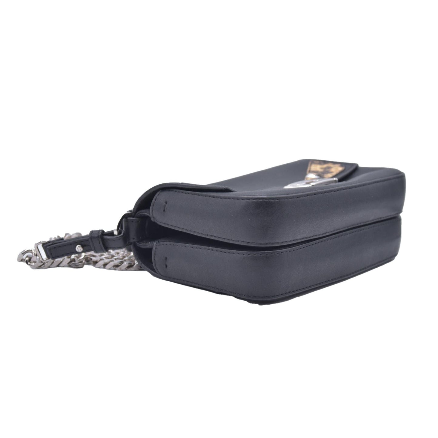 $2500 FENDI Monster Double Micro Baguette Black CONSIGNMENT
