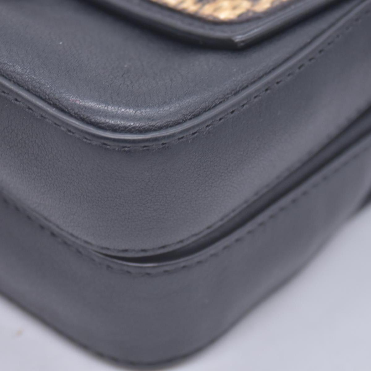 $2500 FENDI Monster Double Micro Baguette Black CONSIGNMENT