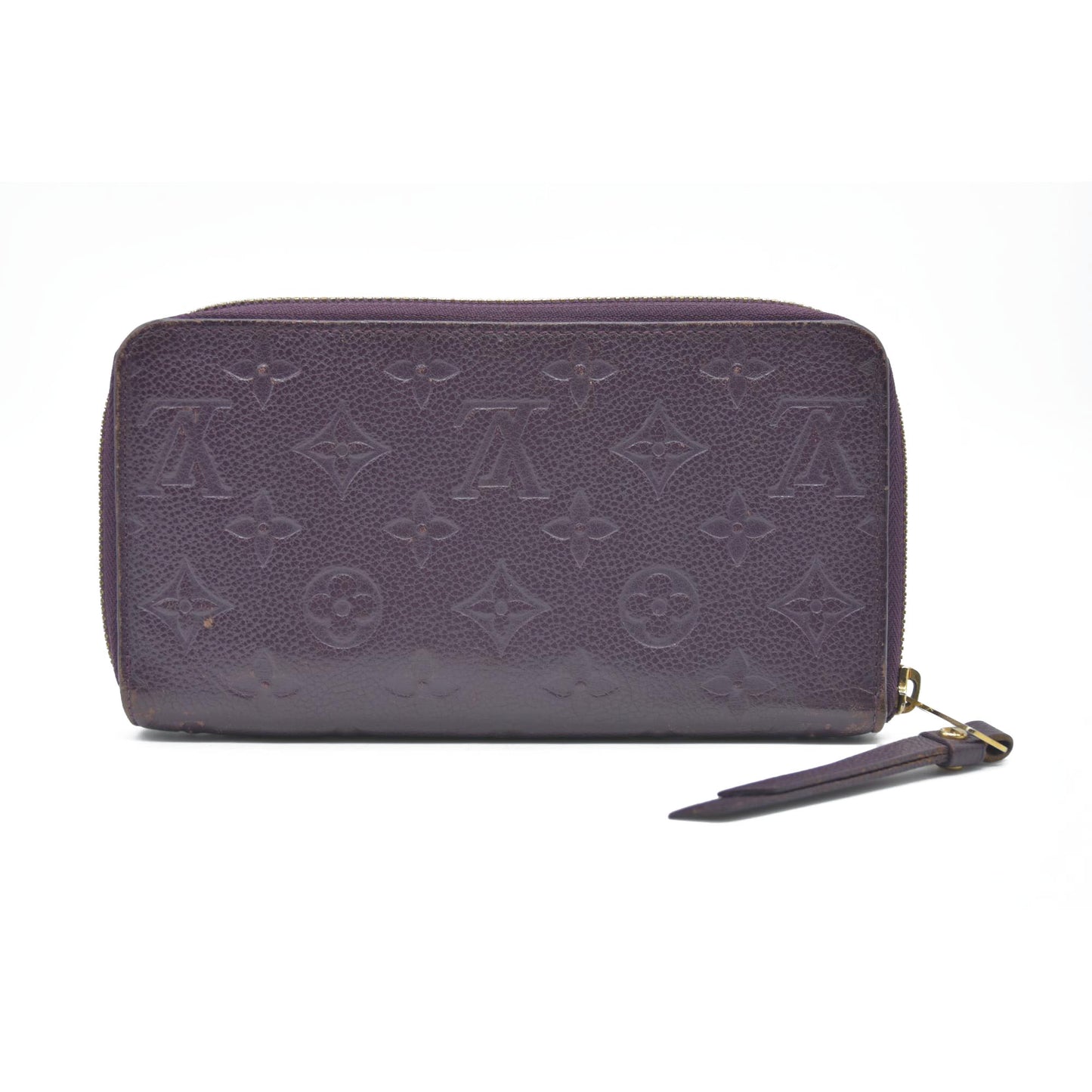 AUCTION $1140 Louis Vuitton  Empreinte Secret Long Wallet Aube