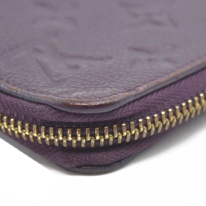 AUCTION $1140 Louis Vuitton  Empreinte Secret Long Wallet Aube