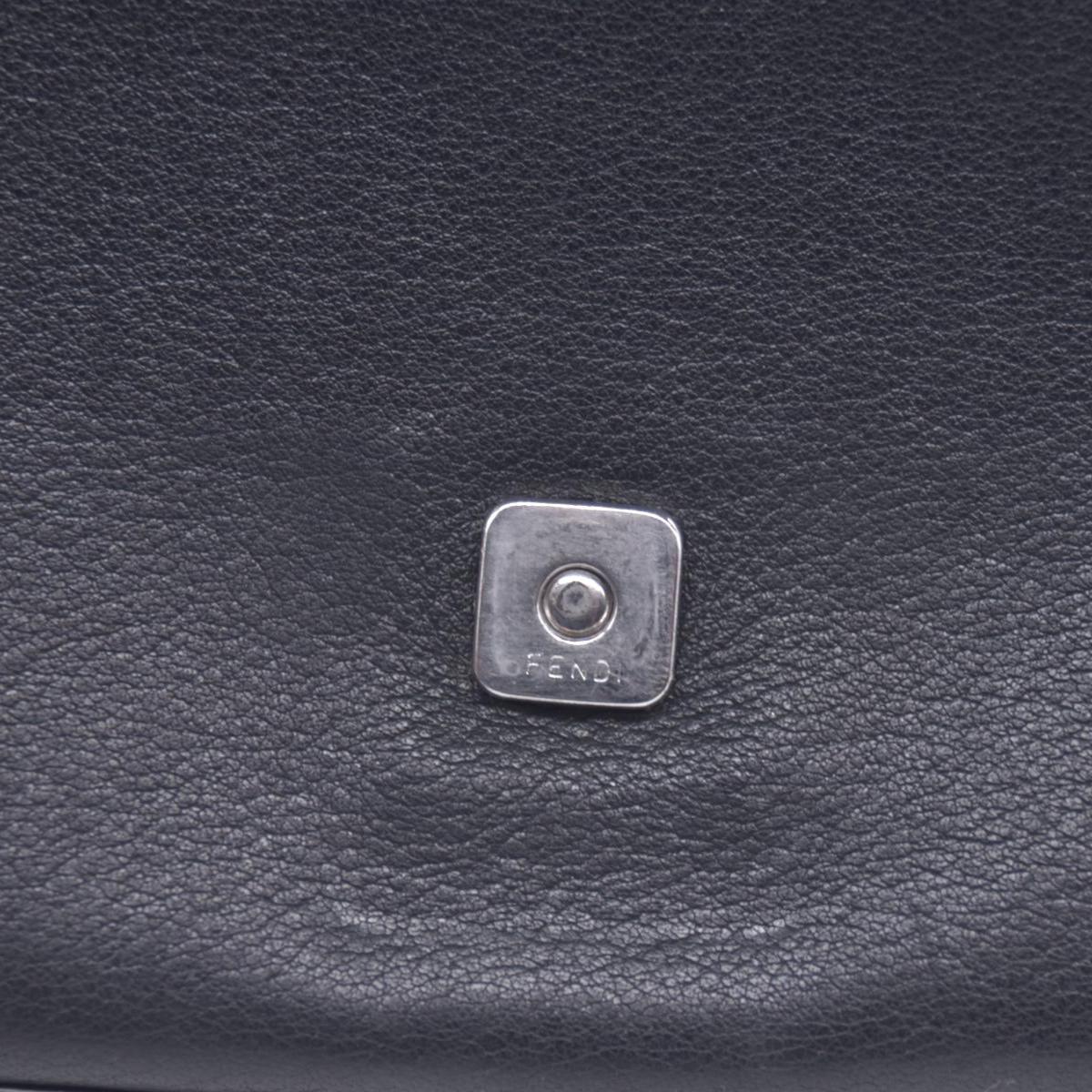 $2500 FENDI Monster Double Micro Baguette Black CONSIGNMENT