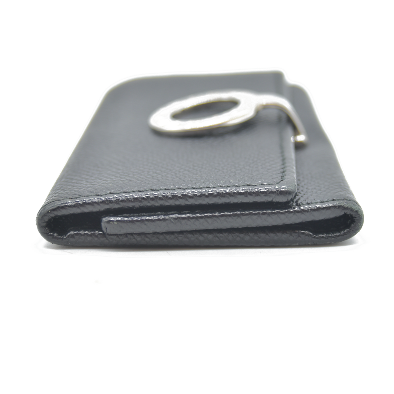 BVLGARI BVLGARI BVLGARI Leather 6 Ring Key Case Black