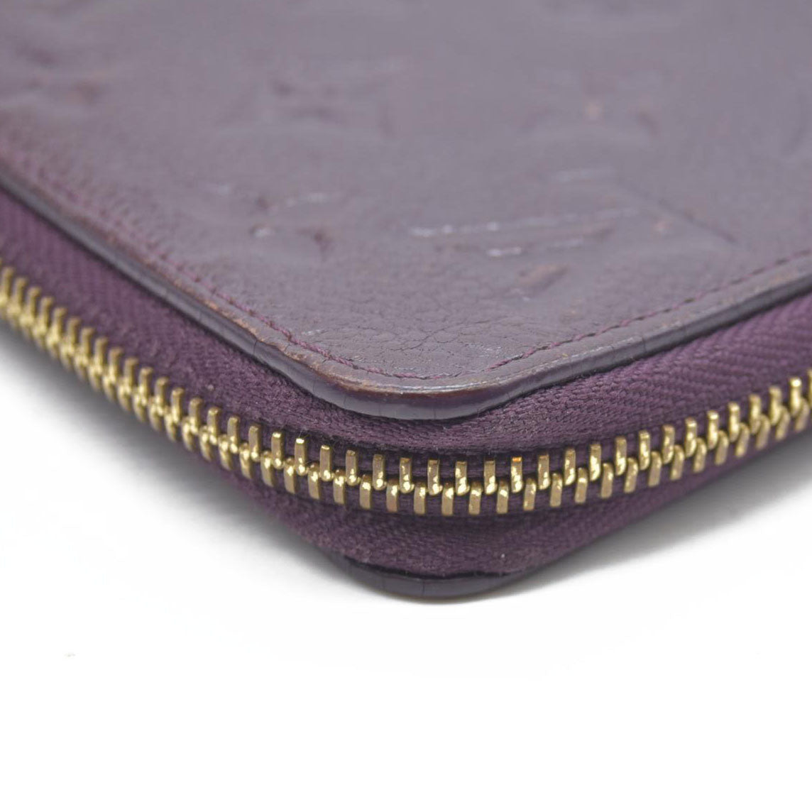 AUCTION $1140 Louis Vuitton  Empreinte Secret Long Wallet Aube