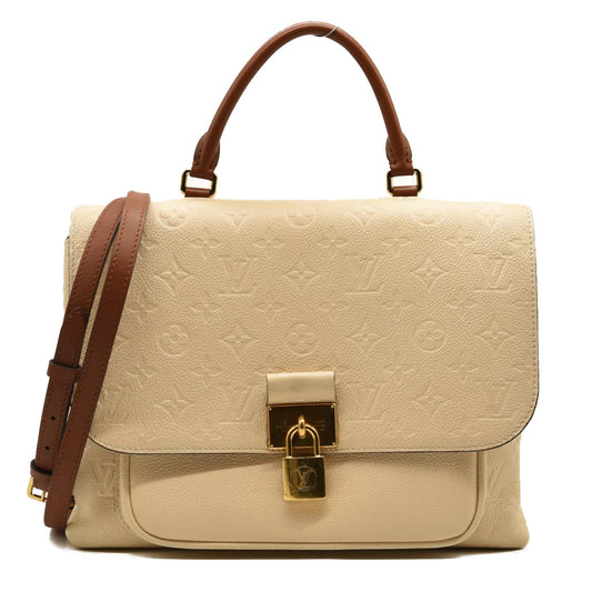 LOUIS VUITTON Empreinte Marignan Creme Caramel