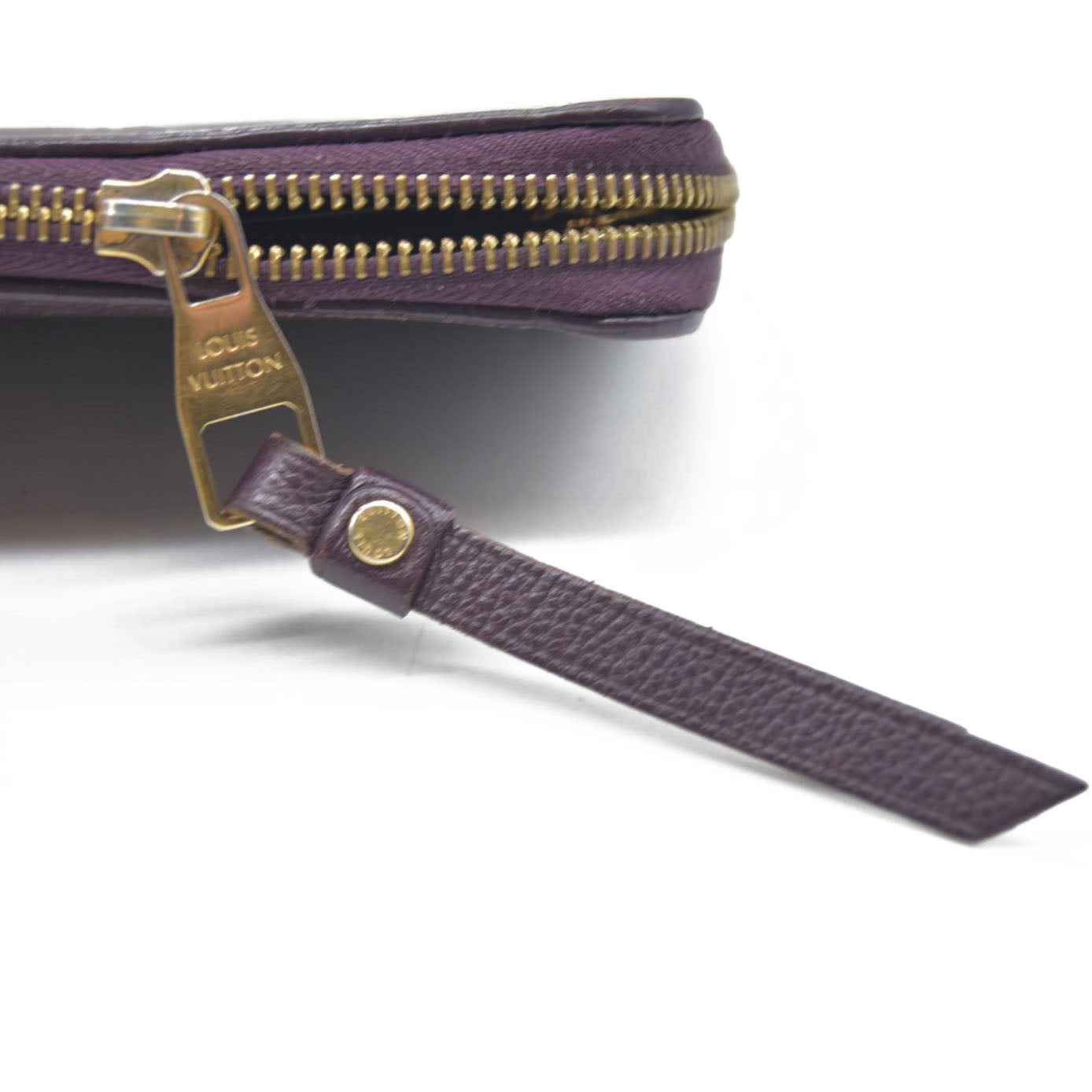 AUCTION $1140 Louis Vuitton  Empreinte Secret Long Wallet Aube