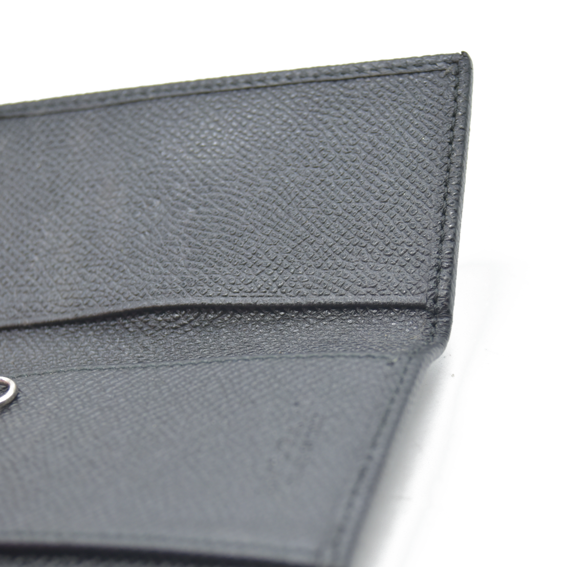 BVLGARI BVLGARI BVLGARI Leather 6 Ring Key Case Black