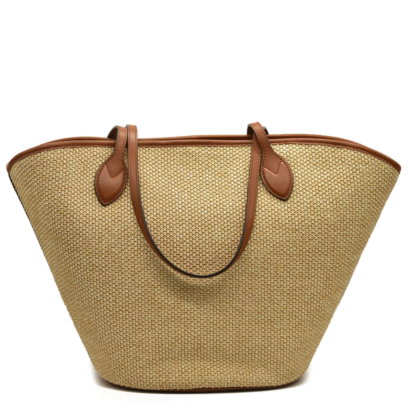 Louis Vuitton  Raffia Saint Jacques Tote Caramel RFID