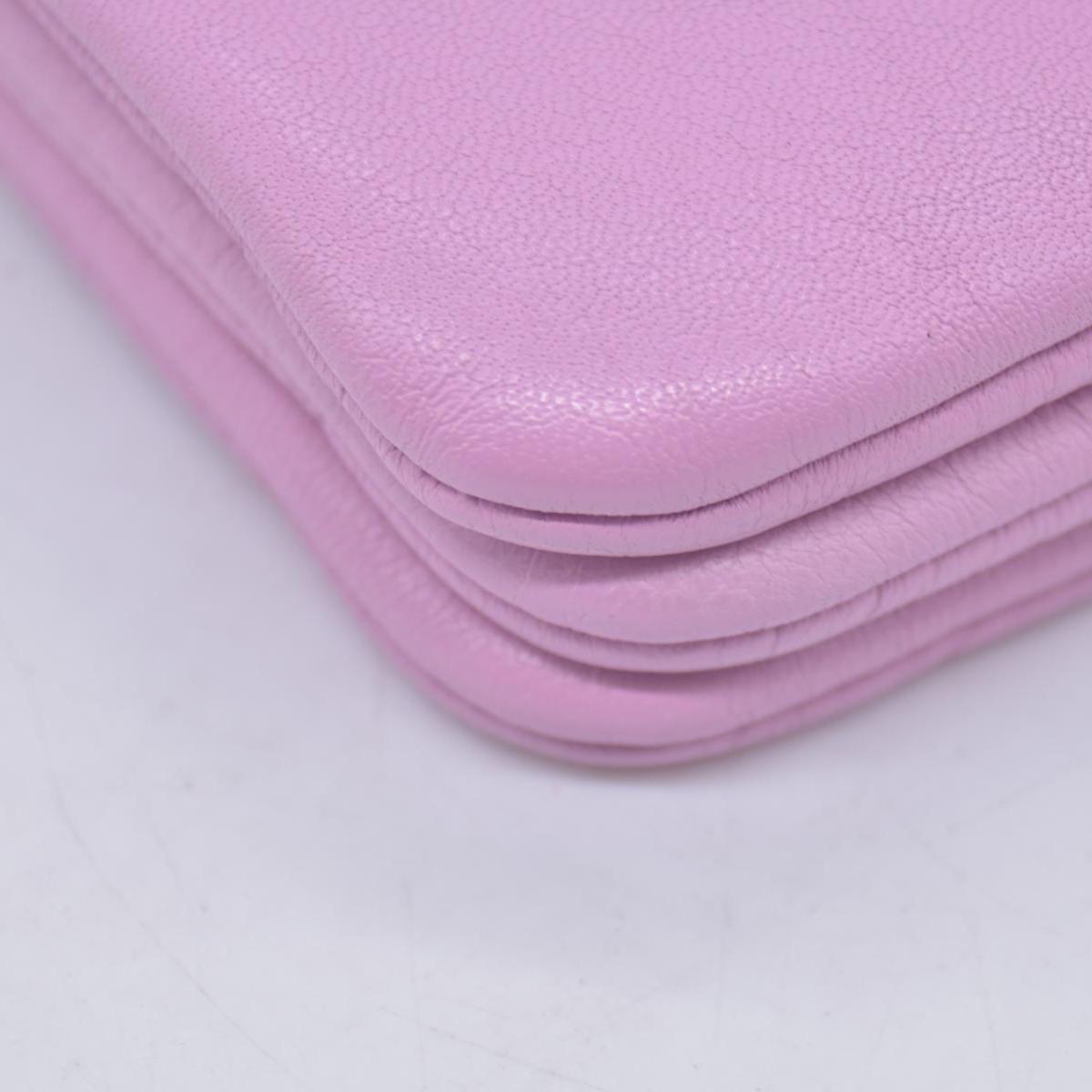 $1250 Celine Pink Leather Small Trio Crossbody Bag CONSIGNMENT