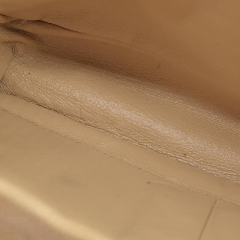 $2900 CHANEL 2006-2008 Medium Classic Lambskin Trimmed Canvas Line Double Flap shoulder bag